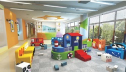 commercial kids soft play zone