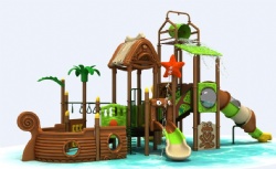 commercial Aquatic play structure for mall