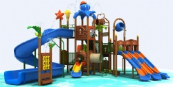 Fiberglass kids water playground for sale