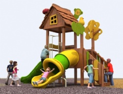 China wooden playground for school