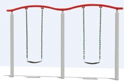 outdoor swing set