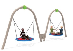 childrens playground net swing set on sale