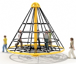 Spinning web playground equipment China supplier