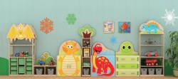 kids wooden furniture for school  play center
