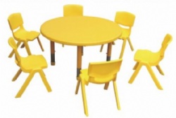 nursery round study table