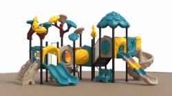 kids playground plastic slides