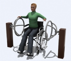 body-building equipment for handicapped