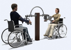 body building gym equipment for handicapped