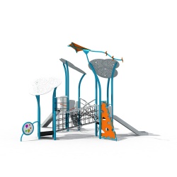 playground outdoor slides